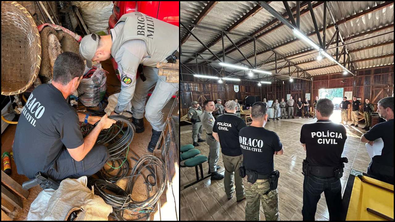 Polícia Civil e Brigada Militar deflagram operação conjunta contra